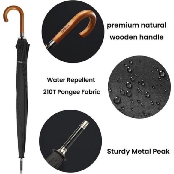 54 Inch Large Windproof Umbrella for 2 Persons - Picture 3 of 6